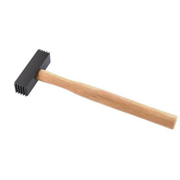 Bon Tool 11-807 Toothed Bush Hammer - 2 Lb 1 1/4" Face With Wood Handle