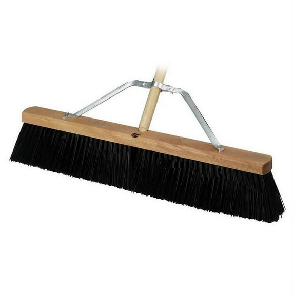 Bon Tool 12-301 Concrete Floor Broom - Heavy Duty 36" With 5' Wood Handle