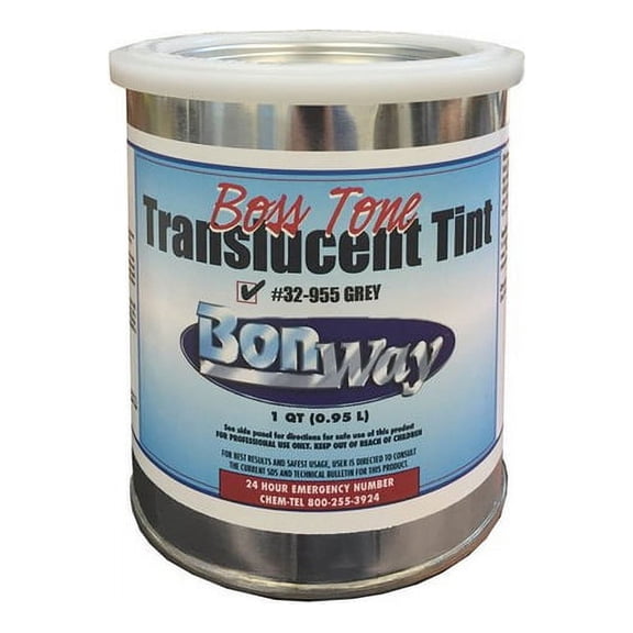 Bon Tool 32-955 Boss Tone Sealer Tint - Grey - 1 Quart