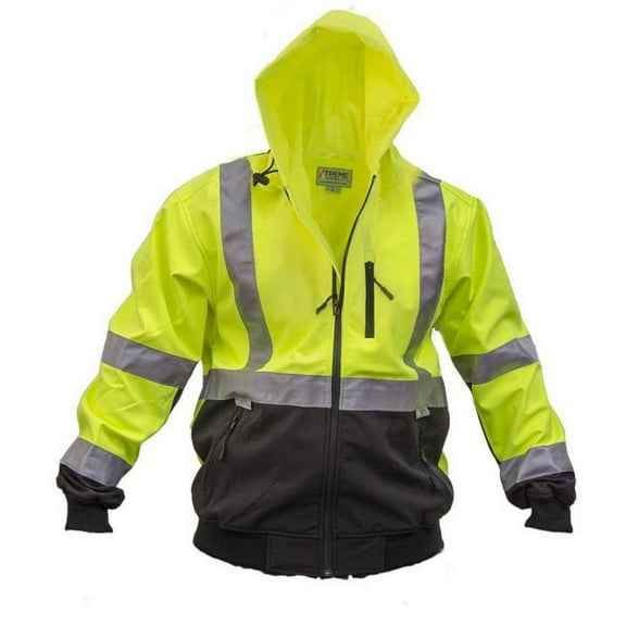 Bon Tool 34-202 Hi-Vis Hooded Jacket - Xl