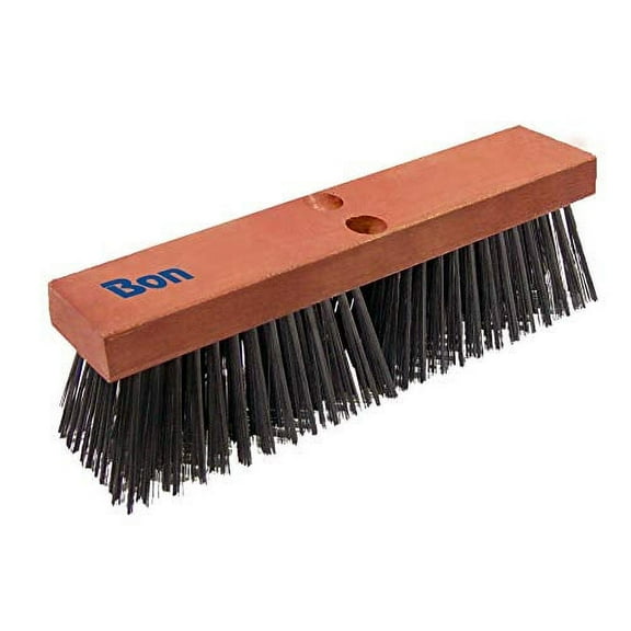 Bon Tool 82-410 Steel Wire Asphalt Broom 16"