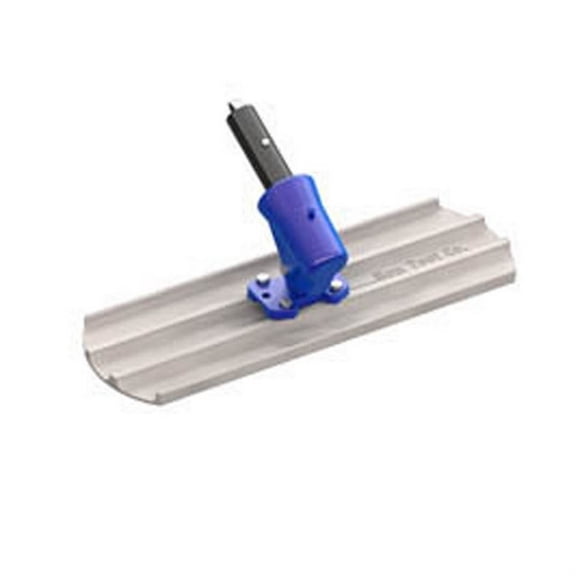 Bon Tool 82-421 Bullfloat - Mag 24" X 8" Rnd End-With Wormgear Brkt