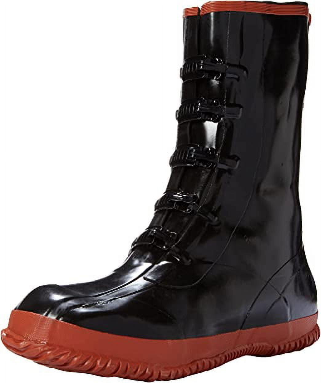 Bon Tool 84-253 Boots - 5 Buckle - Black - Size 13 (Pr) Black Rubber 5-Buckle-Down Boots - Over Shoe - Fabic Linned  main image 2