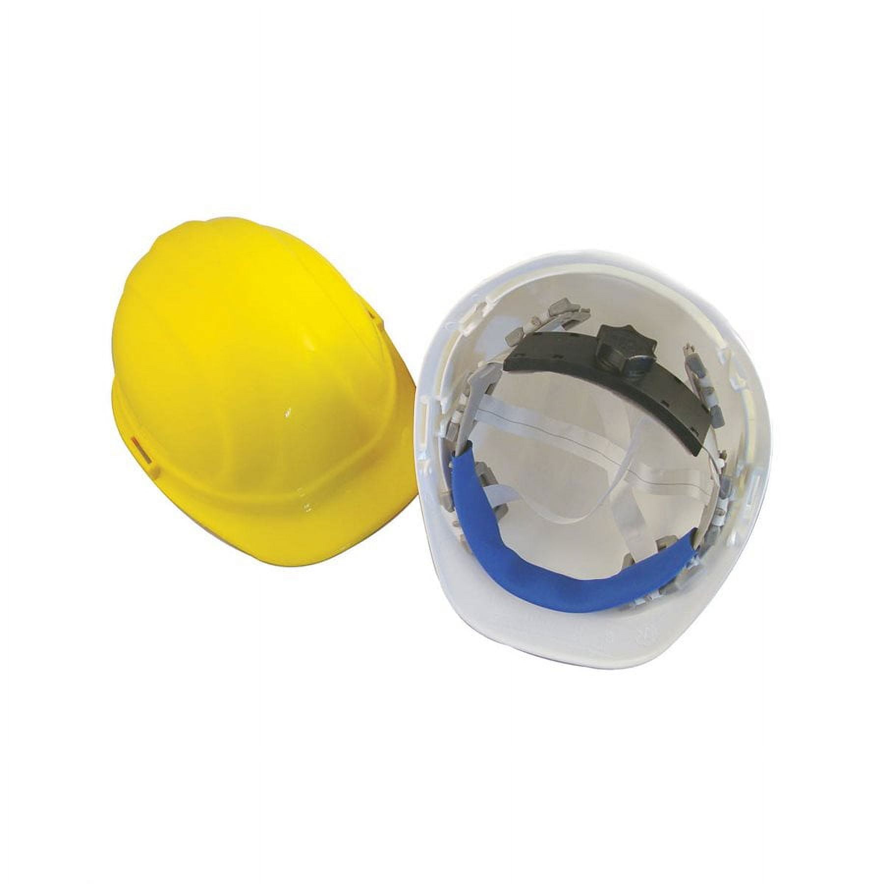 Bon Tool 84-532 Hard Hat - White With Ratchet