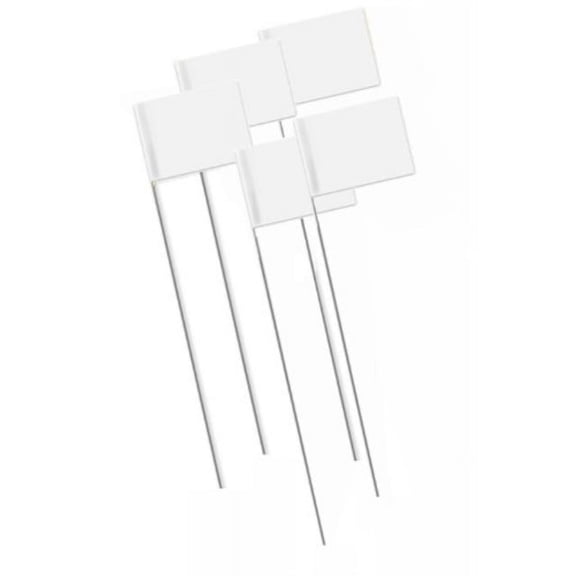Bon Tool 84 848 Marking Flags 2 5 X 3 5 X 21 White 1000 Pkg