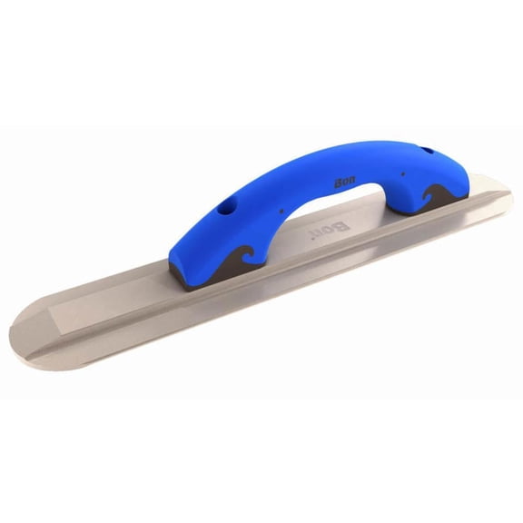 16 In. X 3-1/8 In. Round End Magnesium Float With Comfort Wave Handle