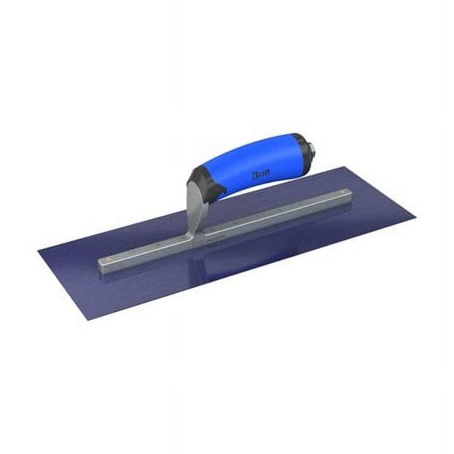 Bon Tool Ultra Flex Blue Steel Finishing Trowel Square End 14" x 5