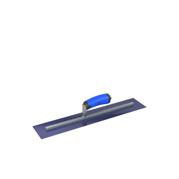 Bon Tool Ultra Flex Blue Steel Finishing Trowel Square End 20" x 4