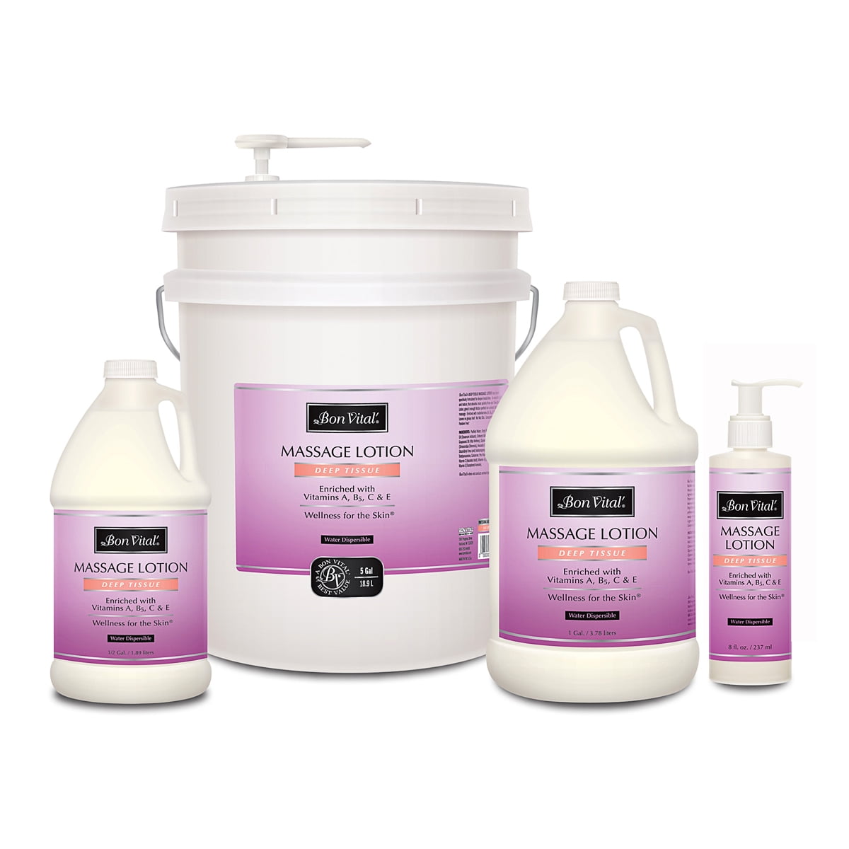 Bon Vital Deep Tissue Massage Lotion1gal Bot