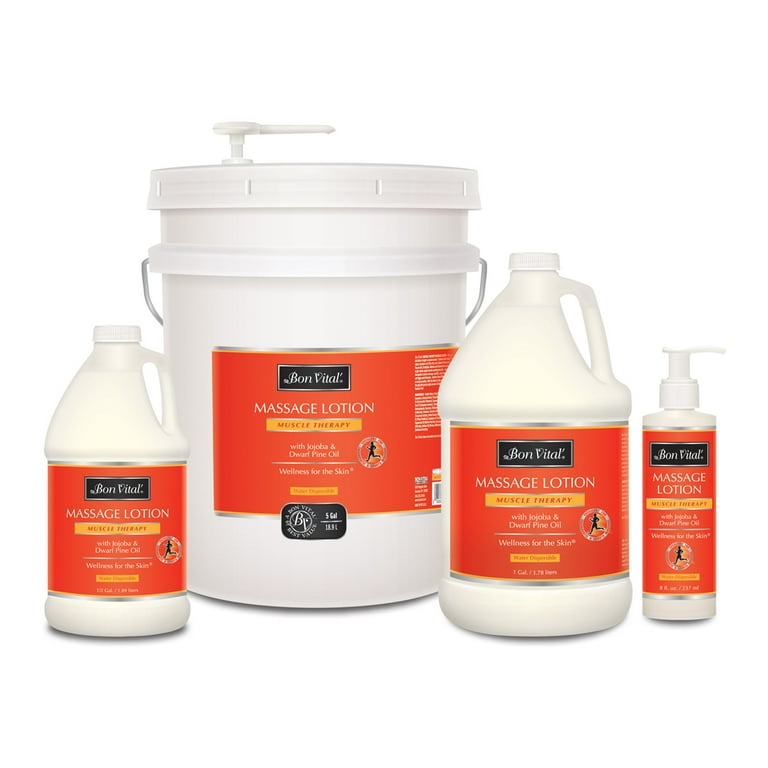 Bon Vital Muscle Therapy Massage Lotion - 1 gallon Bon Vital Muscle Therapy Massage Lotion - 1 gallon