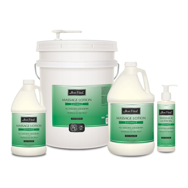 Bon Vital Naturale Massage Lotion - 1 gallon bottle Bon Vital Naturale Massage Lotion - 1 gallon bottle