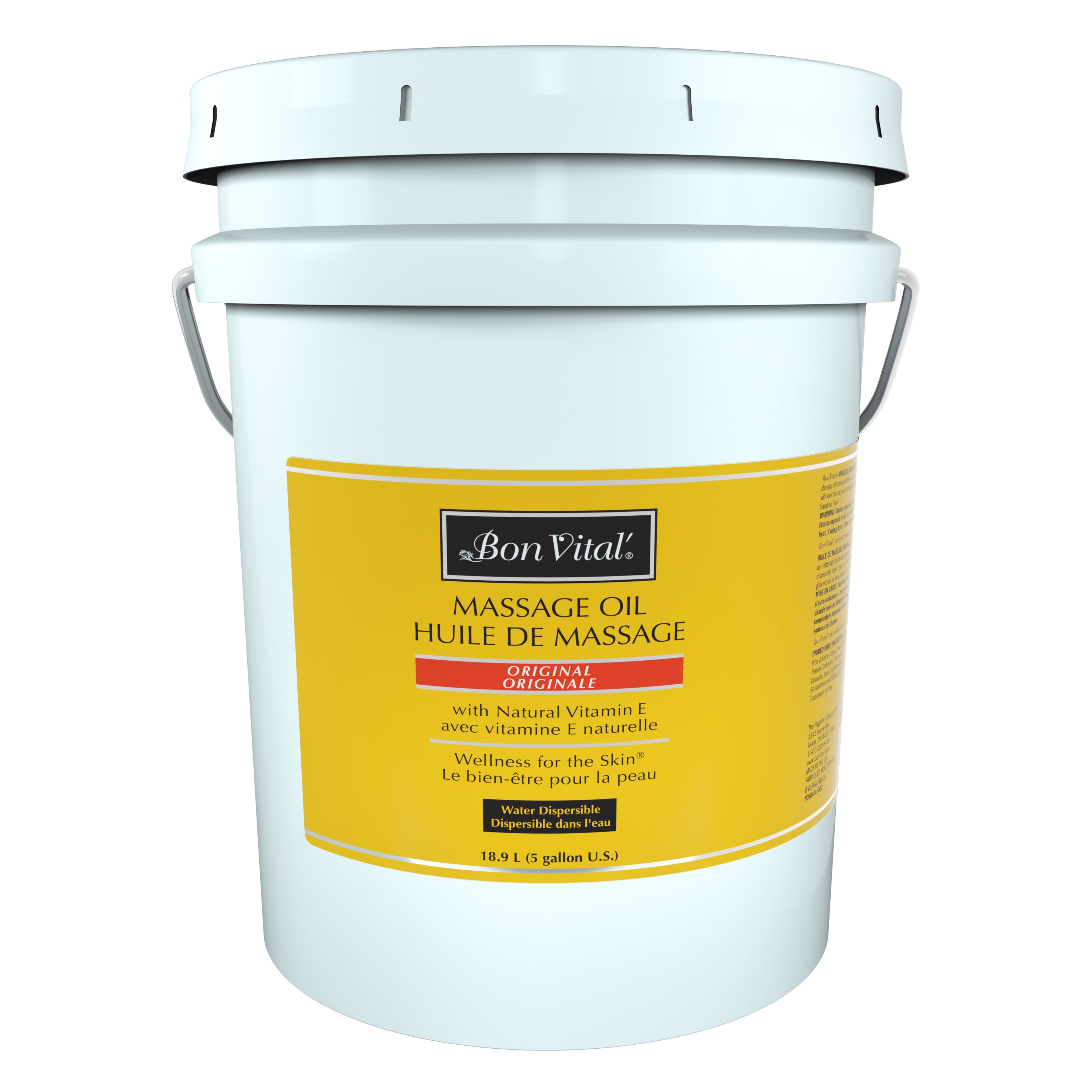 Bon Vital' Original Massage Oil, 5 Gallon Unscented Professional ...