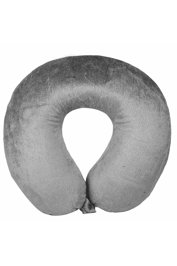 ® Classic Memory Foam Travel Neck Pillow, Gray