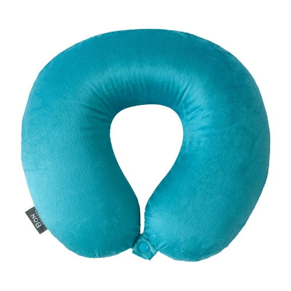 Bon Voyage Classic Memory Foam Travel Neck Pillow, Teal