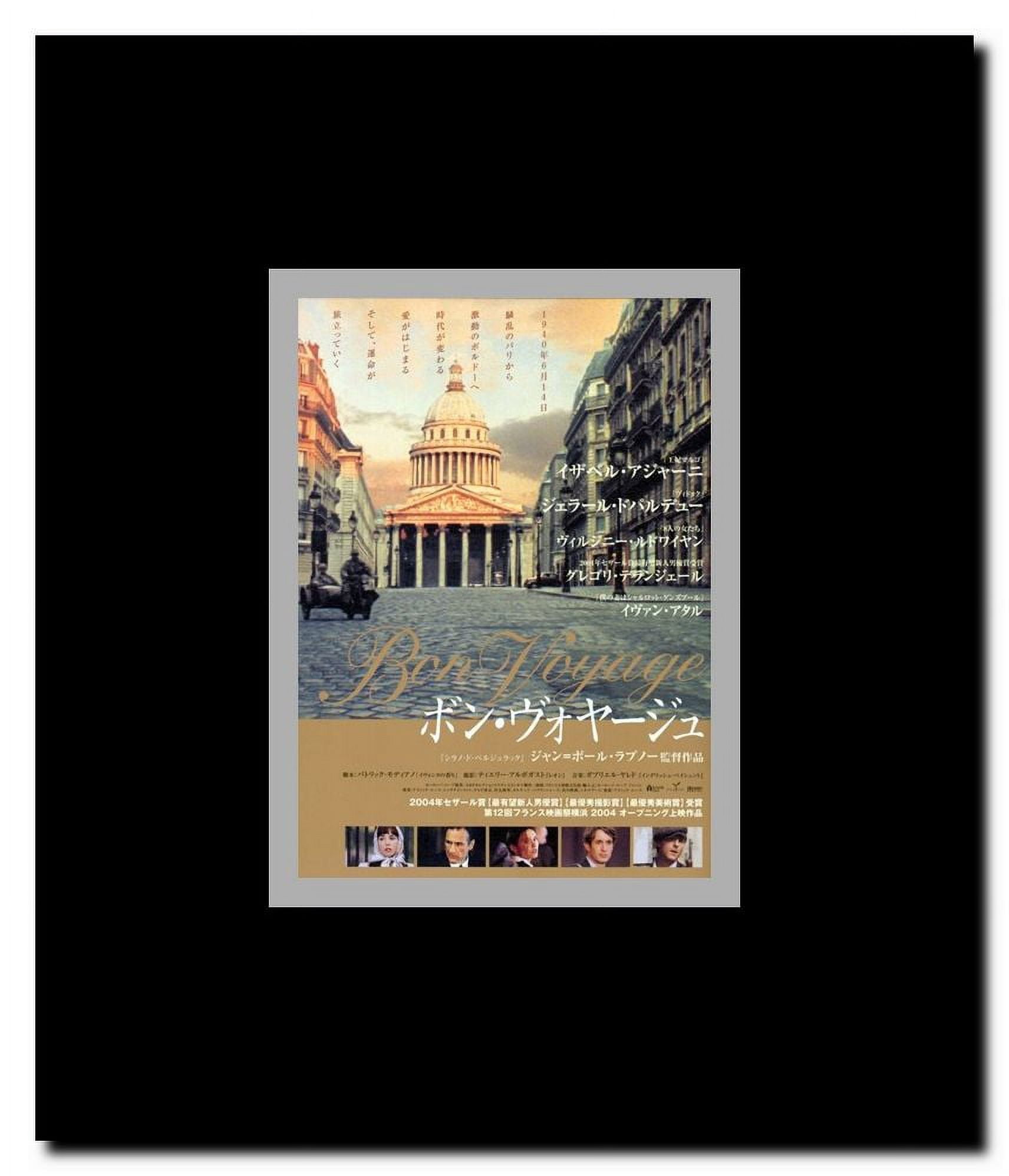 Bon Voyage Framed Movie Poster