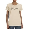 thumbnail image 1 of Bon Voyage Hand Drawn  T-Shirt Women -Image by Shutterstock, Female 5X-Large, 1 of 4