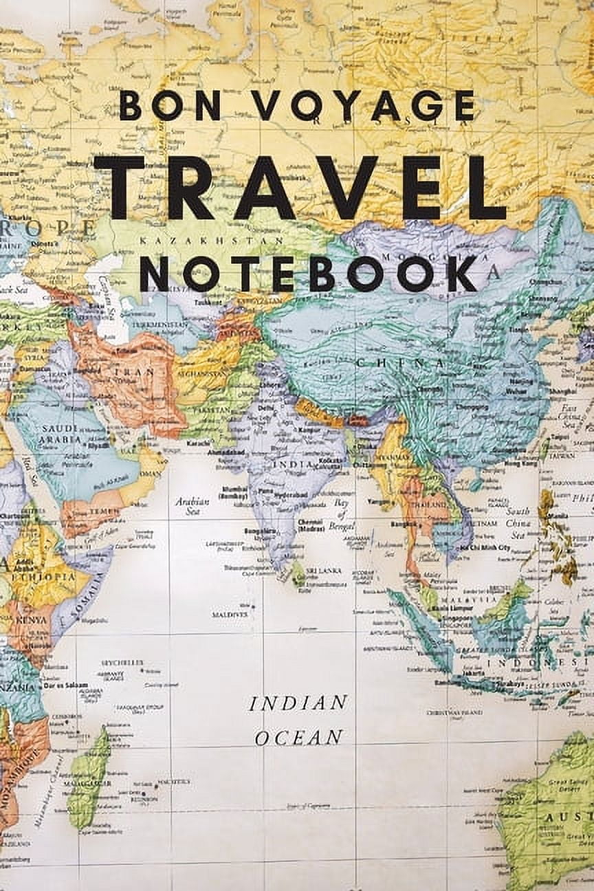 SHARON PURTILL Bon Voyage Travel Notebook: A Journal For Those Who Love To Travel The World, (Paperback)