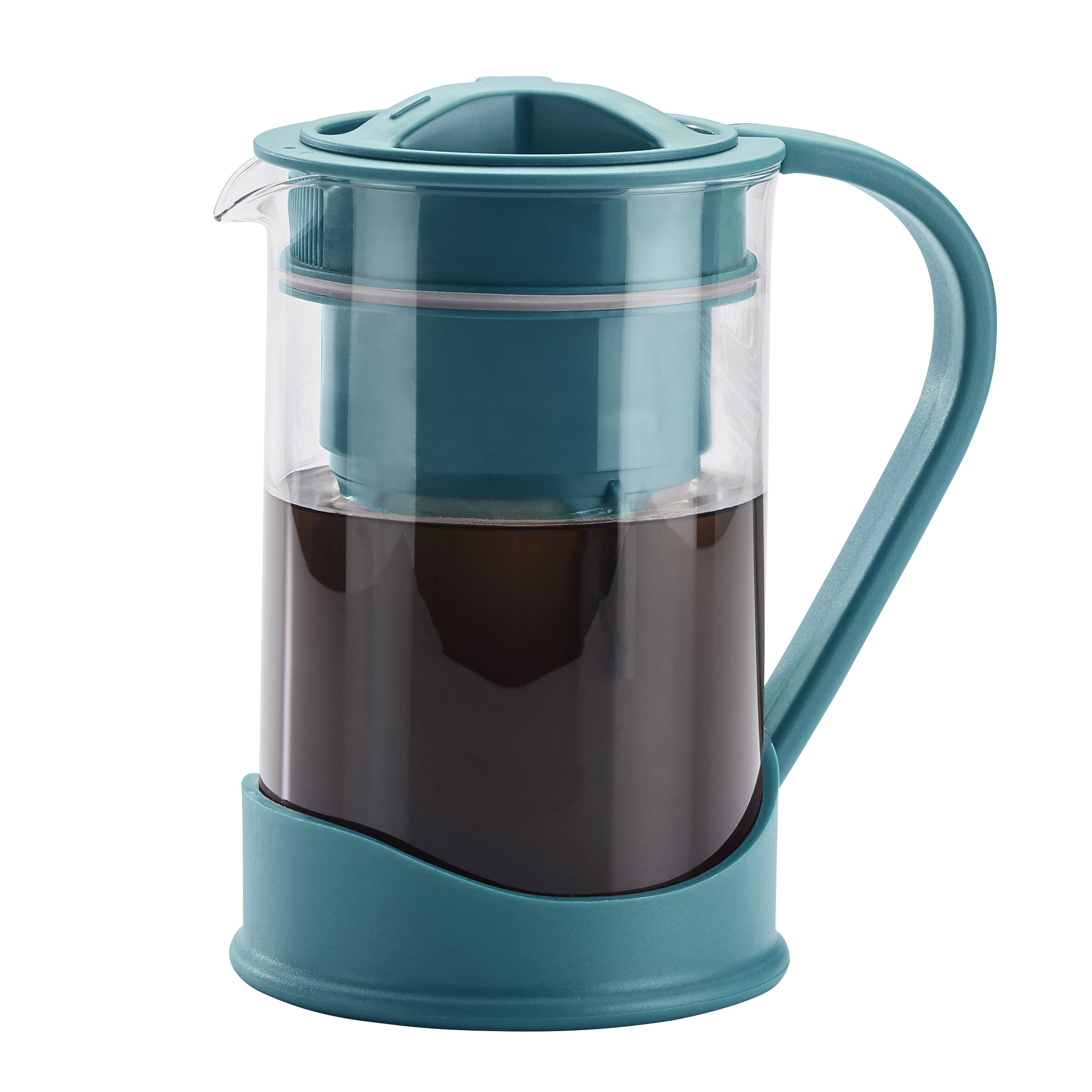 BonJour 50.7oz Cold Brew Coffee Maker, Aqua