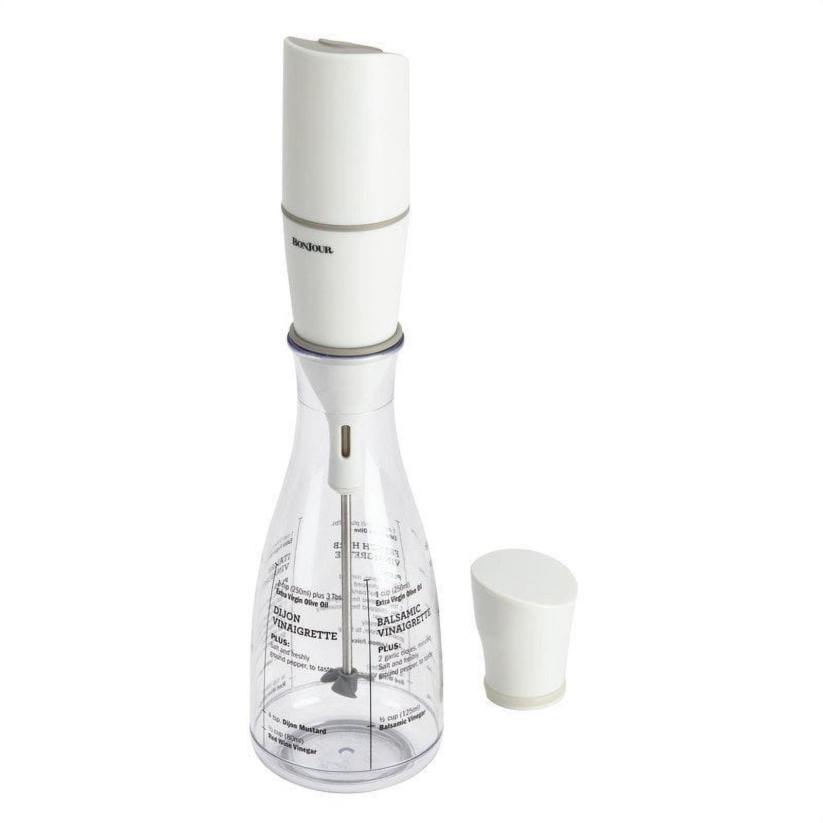 Salad Dressing Maker, 3.07x8.39 Inches Press Cup Salad Mixer, Salad Dressing Shaker, Manual Mixing Salad Cup for Restaurant Home Canteen Shop Kitchen