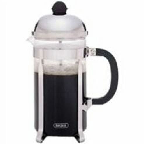 00747660010122 Bonjour 12 Cup French Press Stainless Steel Black