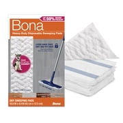 Bona  Heavy Duty Disposable Sweeping Pads for Multi-Surface Floors, 14 ct pack
