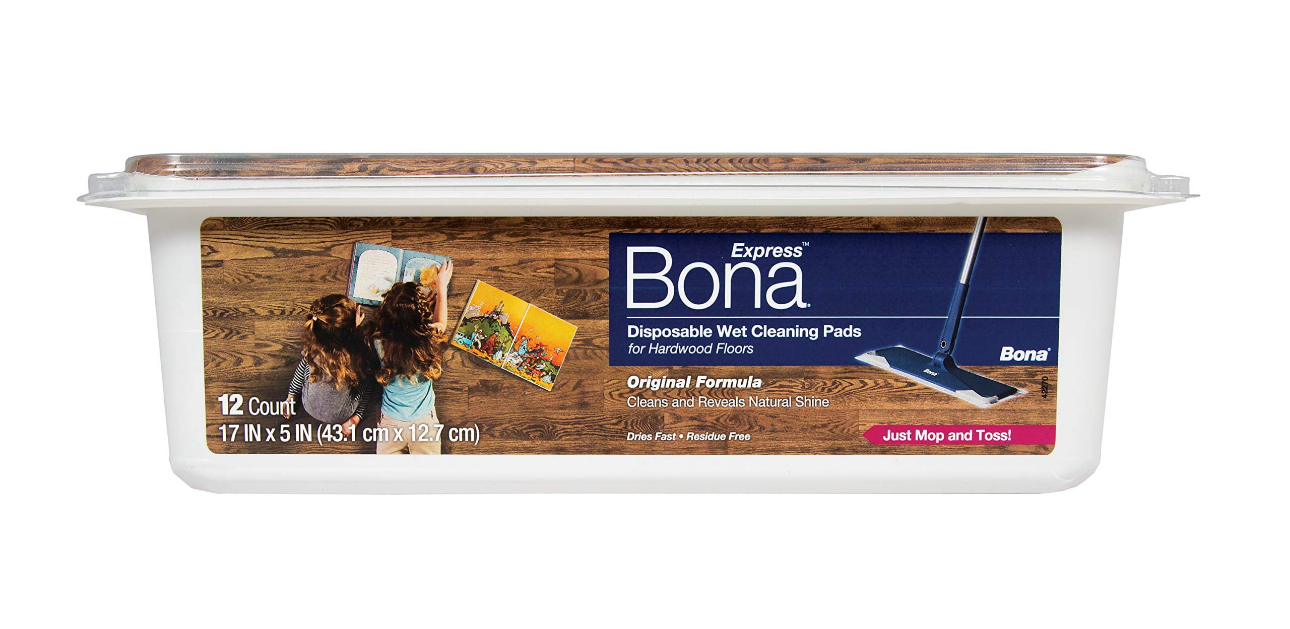 Bona Disposable Wet Cleaning Pads: Refresh Your Hard-Surface Floors ...
