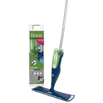 Bona Floor Spray Mop, 1 Reusable Microfiber Pad, 1 Refillable Multi Surface Floor Cleaner Liquid