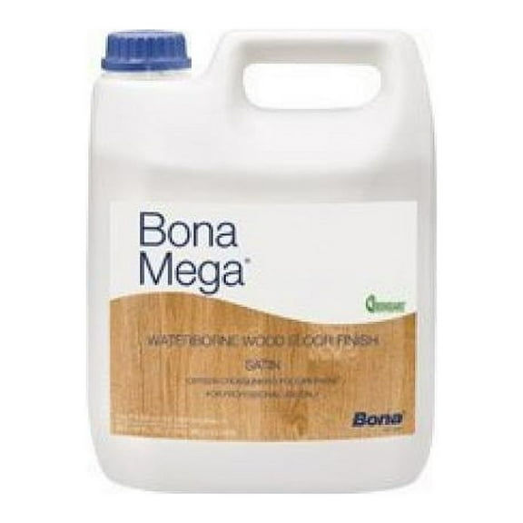 Bona Green Semi-Gloss Floor Finish Compound 1 gal with Low Foam, Ready to Use