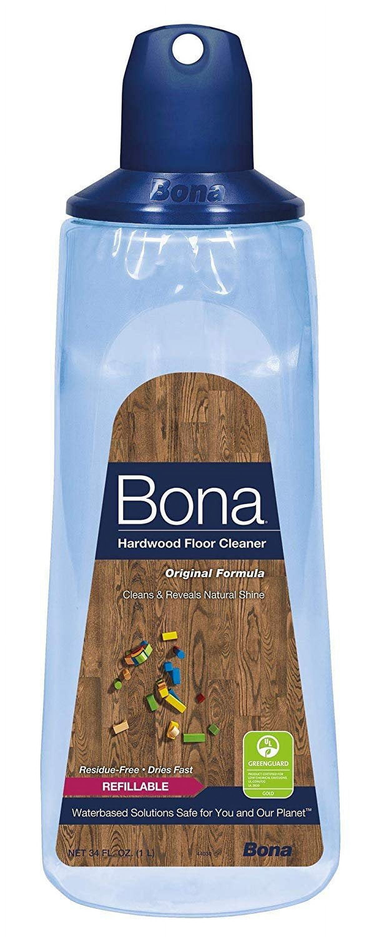 Bona Hardwood Floor Cleaner Refillable Cartridge, 34 oz, New Version