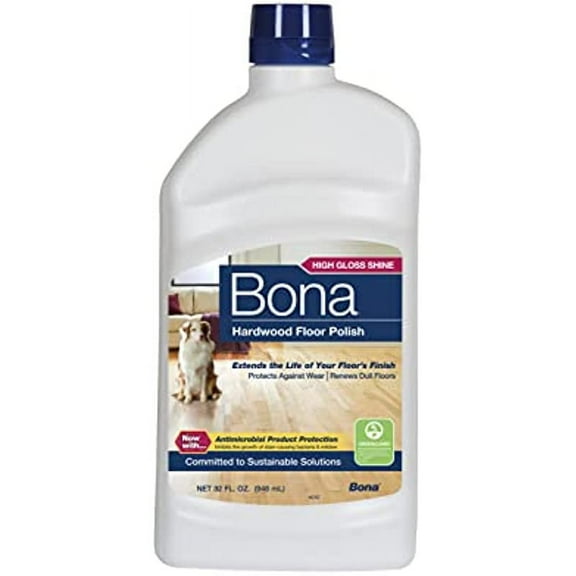 Bona Hardwood Floor Polish, High Gloss, 32 Fl Oz