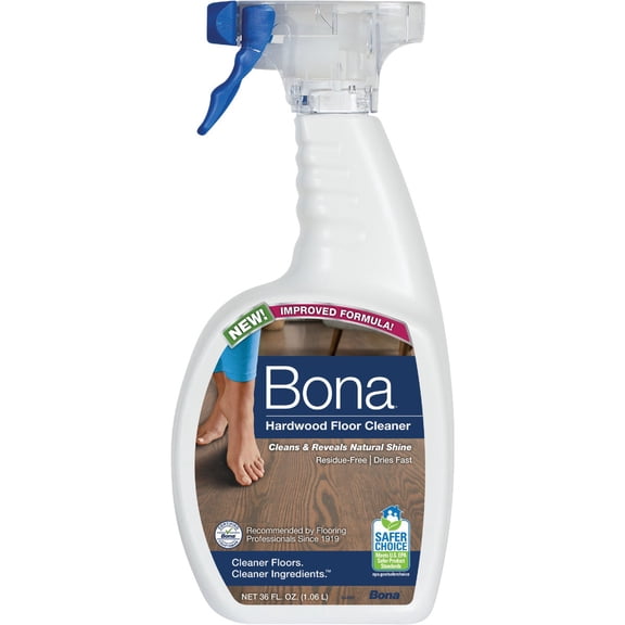 Bona Power Plus Hardwood Floor Cleaner Spray - Deep Clean - 32 oz