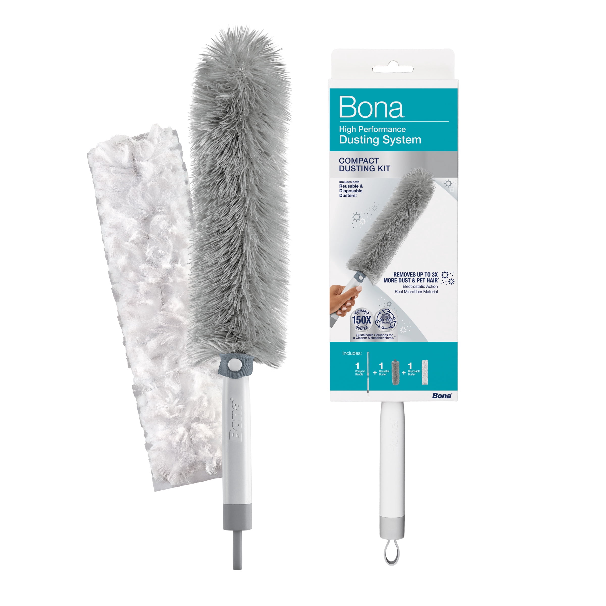 Bona® High Performance Dusting System Compact Dusting Kit - Walmart ...