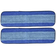BonaKemi USA Microfiber Cleaning Pad - Dual-Sided - 2 Pack, 4" x 15"