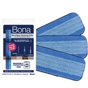 Bona Reusable Microfiber Cleaning Pad, 3ct