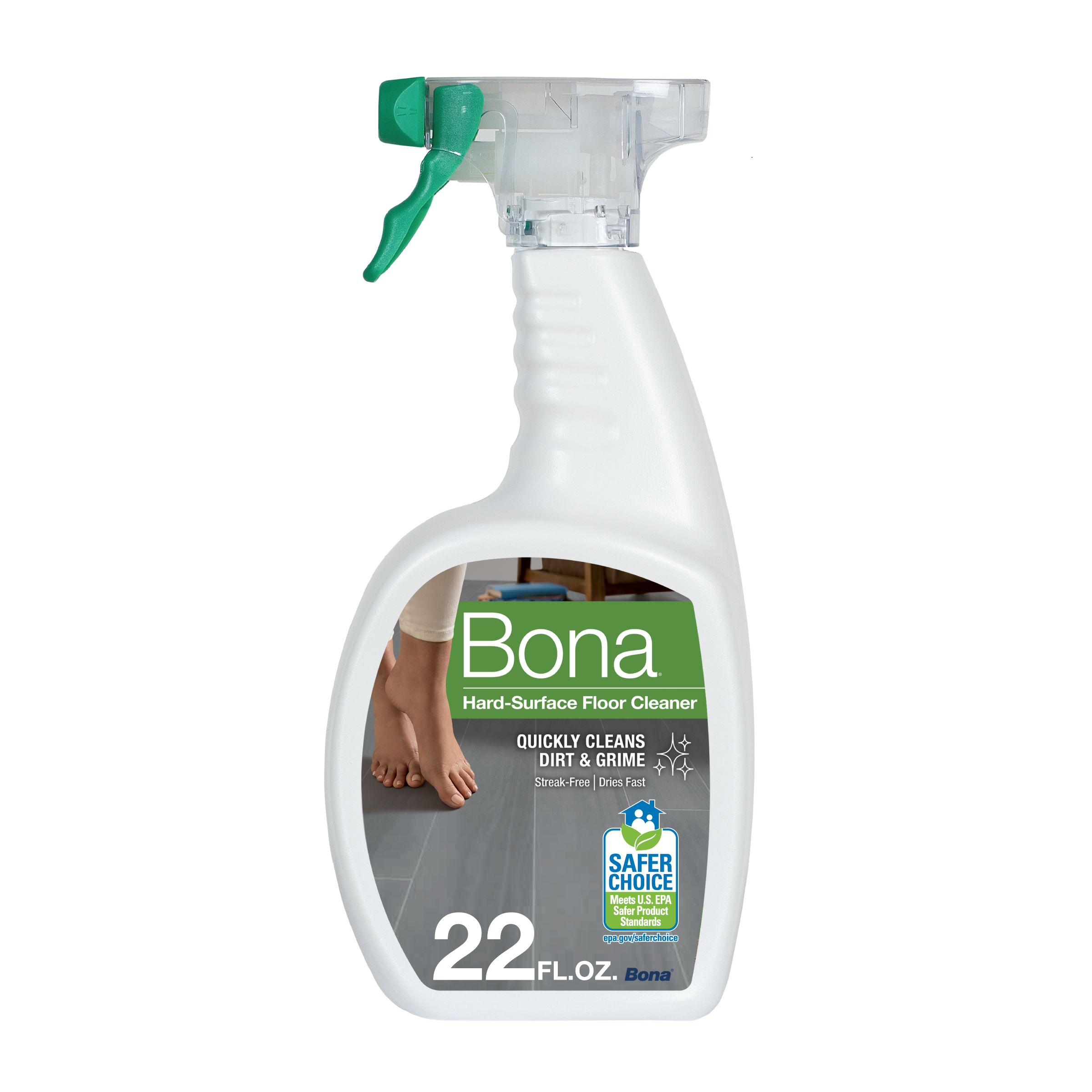 Bona Multi-Surface Floor Cleaner Spray, for Stone Tile Laminate and LVT/LVP, 22 fl oz - image 1 of 11