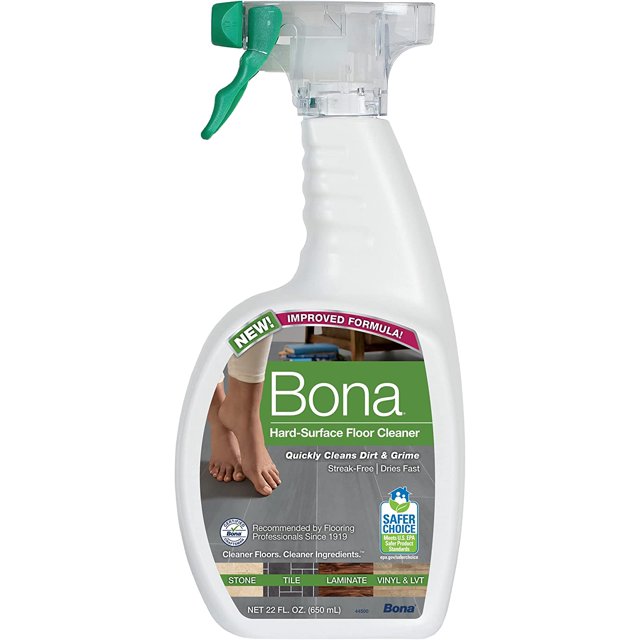 Bona MultiSurface Floor Cleaner Spray, for Stone Tile Laminate and