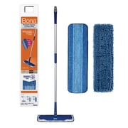 Bona Premium Multi-Surface Sweep & Clean Mop Kit - Includes Reusable Microfiber Cleaning Pad and Resuable Microfiber Sweeping Pad