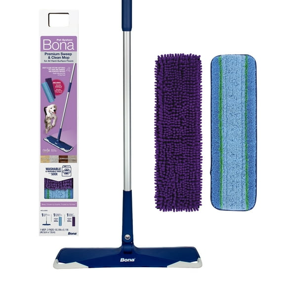 Bona® Pet System Premium Pet Microfiber Mop for Multi-Surface Floors