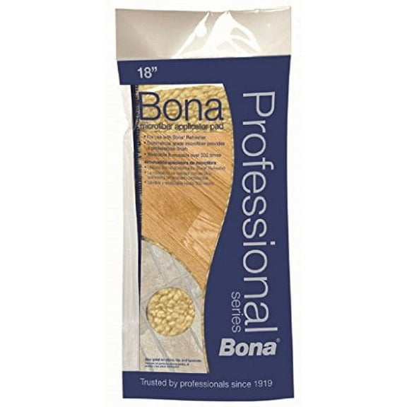 Bona Pro Series AX0003445 18-Inch Microfiber Applicator Pad
