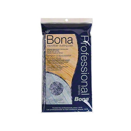 Bona Pro Series Ax0003437 18-Inch Microfiber Dusting Pad