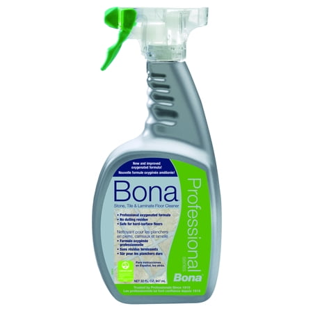 Bona Pro Series Stone, Tile & Laminate Floor Cleaner, 32 oz Spray Bottle