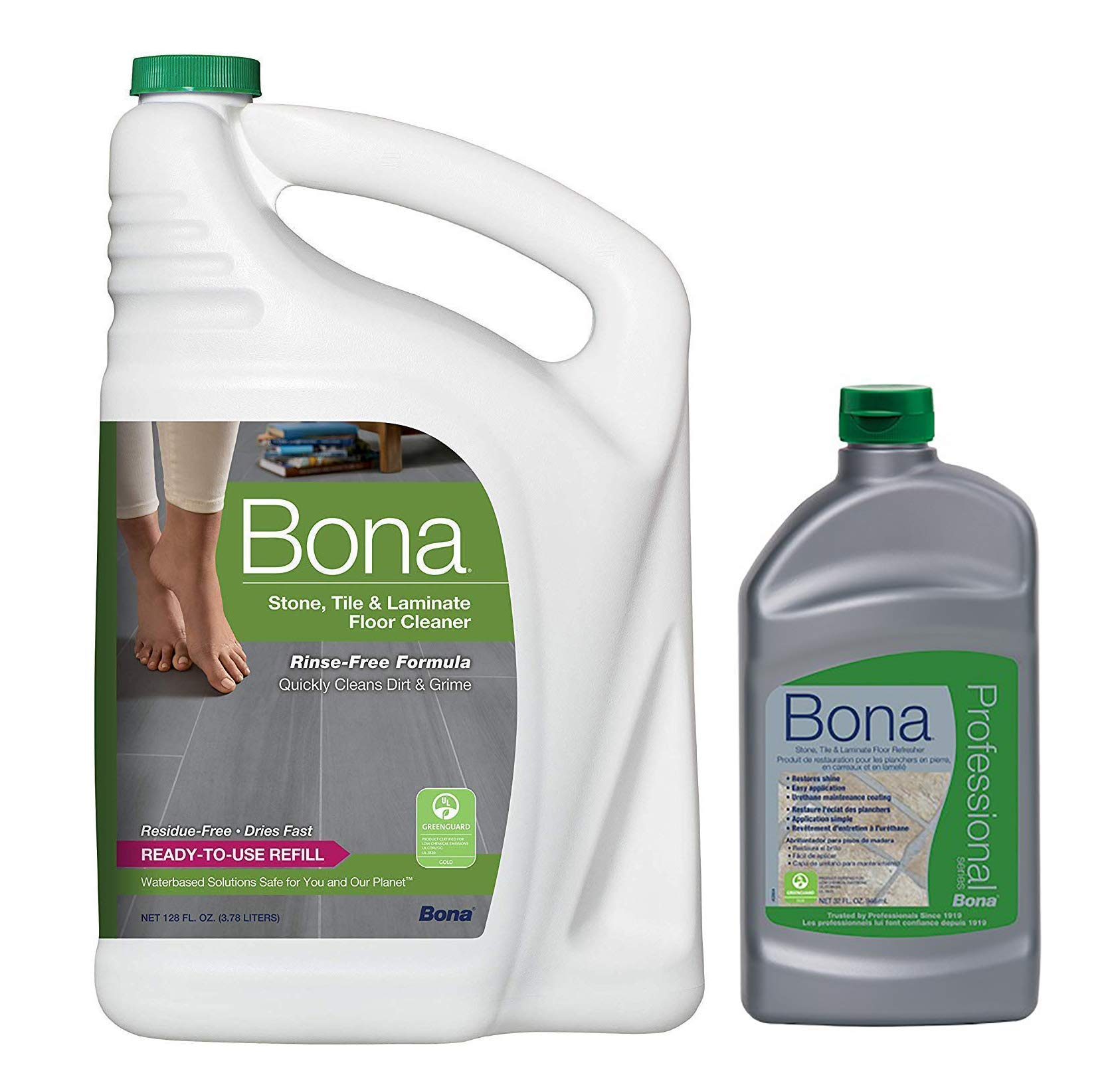 Bona Stone, Tile & Laminate Floor Cleaner Refill Ultimate Value Pack