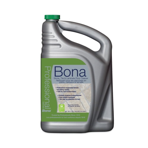 Bona Stone, Tile and Laminate Floor Cleaner, Fresh Scent, 1 gal Refill Bottle, Each
