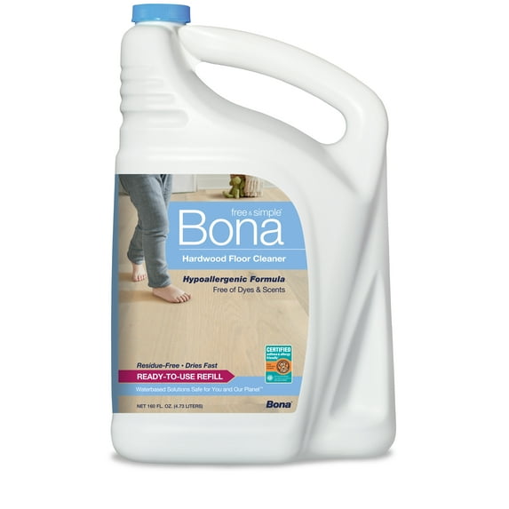 Bona free & simple® Hardwood Floor Cleaner Refill 160oz