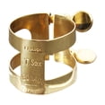 thumbnail image 1 of Bonade Tenor Saxophone Ligatures and Caps Lacquer - Inverted - Ligature Only, 1 of 2