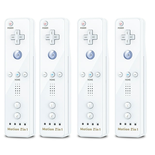 Bonadget 4 Pack Wii Remote Controller, Wii Games Wireless Controller