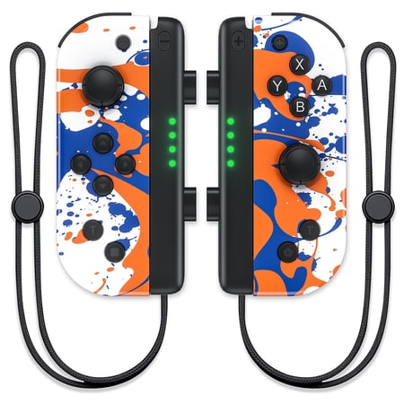 Bonadget Joycon Control for Nintendo Switch - Wireless Joy Con Controllers for Nintendo Switch/Lite/OLED, with Wake-up/Screenshot/Dual Vibration/Motion