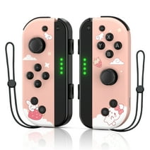 Bonadget Joycon Controller for Nintendo Switch, Fitness Ring L/R Wireless Controller Compatible with Nintendo Switch, Joy Con for Switch Controllers with Wake-up/Screenshot