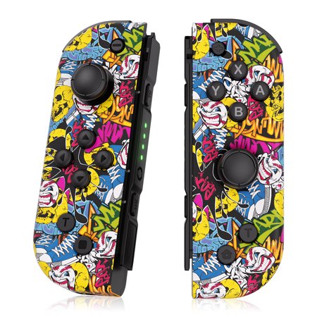 Bonadget Joycons (L/R) Controller for Nintendo Switch, Wireless Controller for Switch Joystick Support Dual Vibration/Screenshot/Sport Control/One Key Reset