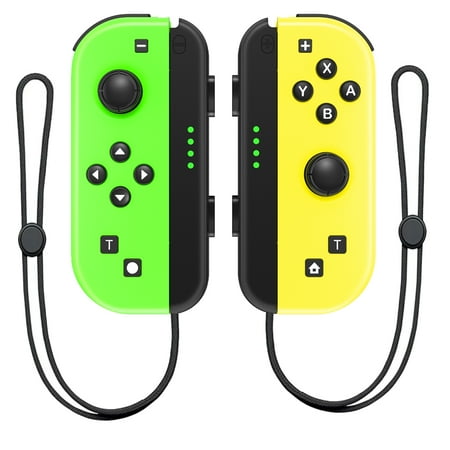 MISSNOW Joypad for Nintendo Switch Controller, Wireless Joy-con Controller for Switch/Oled Joy-con Remote Controller with Wake-up Function Support Motion Control/Dual Vibration